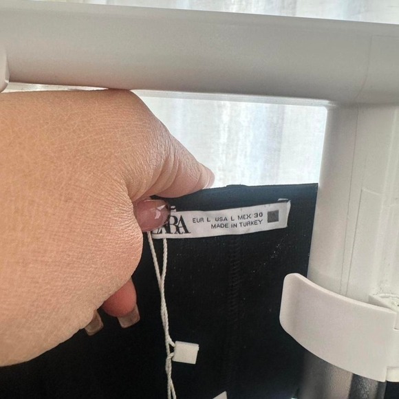 Zara Corset Top in Black size Large NWT - Picture 4 of 5